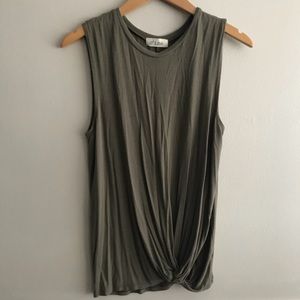 Army Green Knot Tank